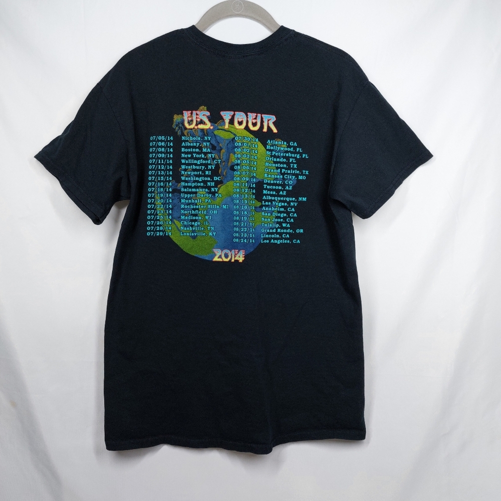 Yes Rock Band U.S. Tour 2014 T-Shirt Size M Roger Dean Prog - Picture 4 of 7